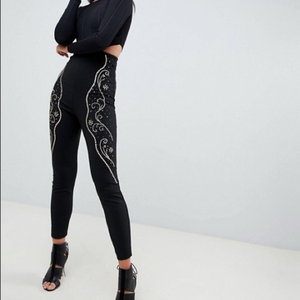 ASOS Super High Waisted Skinny P…